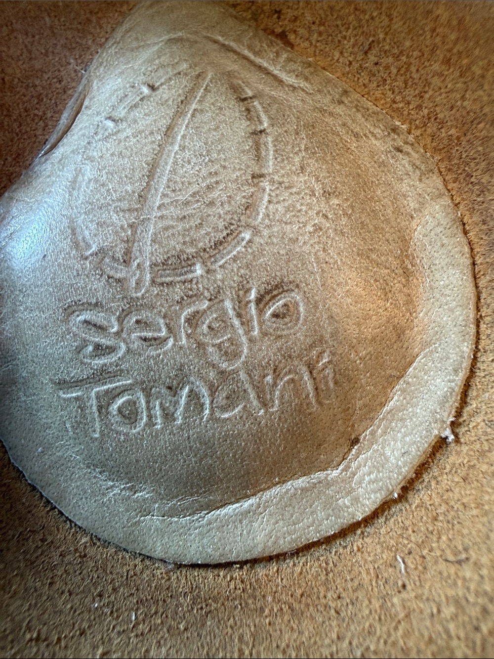 Sergio Tomani Cream Leather Peep Toe cork Wedge Sandals EU 39 Comfort Shoes - Picture 2 of 14